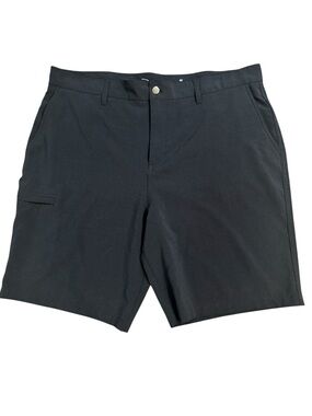 Panama Jack Navy Blue Flat Front Performance Shorts, 9" inseam, size 40